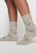Cargar imagen en el visor de la galería, Calcetines Monogram Grey