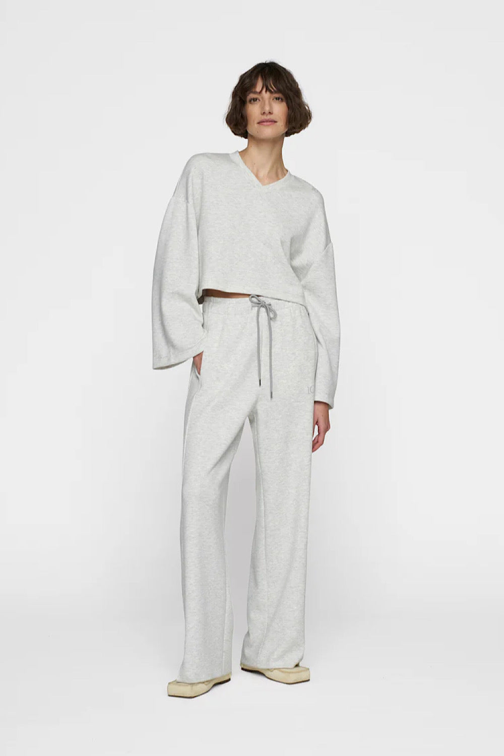 Pantalones Scuba Grey