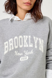 Sudadera Brooklyn Grey