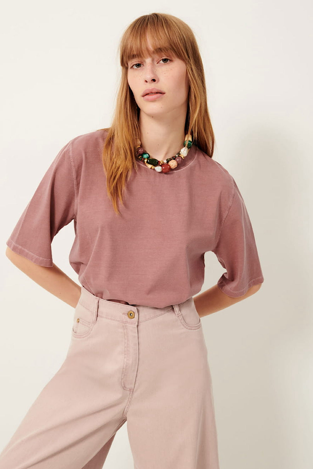 Camiseta Marble Rose