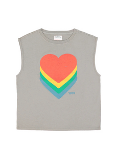 Camiseta Heart Multicolour