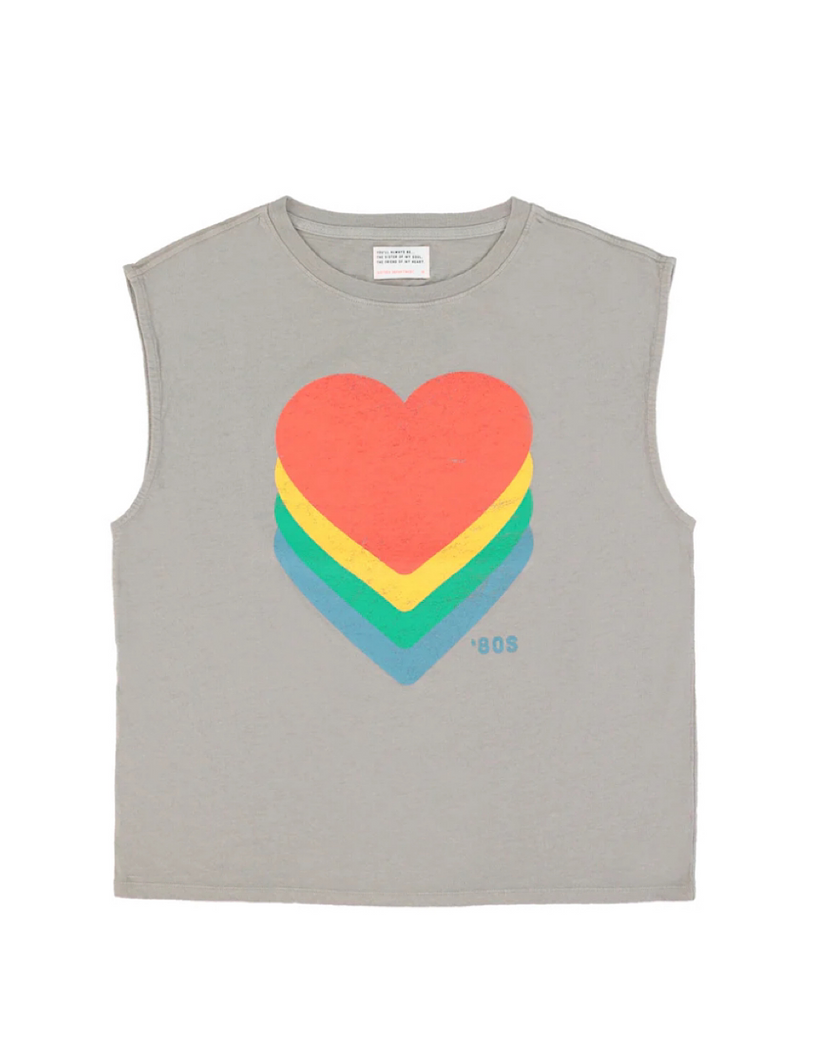 Camiseta Heart Multicolour