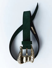 Cargar imagen en el visor de la galería, Cinturón Simona Verde Botella