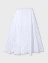 Cargar imagen en el visor de la galería, Falda Poplin White