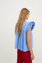 Cargar imagen en el visor de la galería, Blusa Deli Popelin Azul