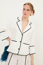 Cargar imagen en el visor de la galería, Total Look Contraste Hilo Blanco