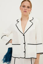 Cargar imagen en el visor de la galería, Total Look Contraste Hilo Blanco