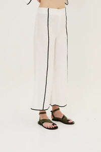 Total Look Contraste Hilo Blanco