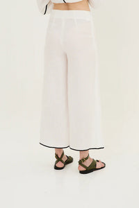 Total Look Contraste Hilo Blanco