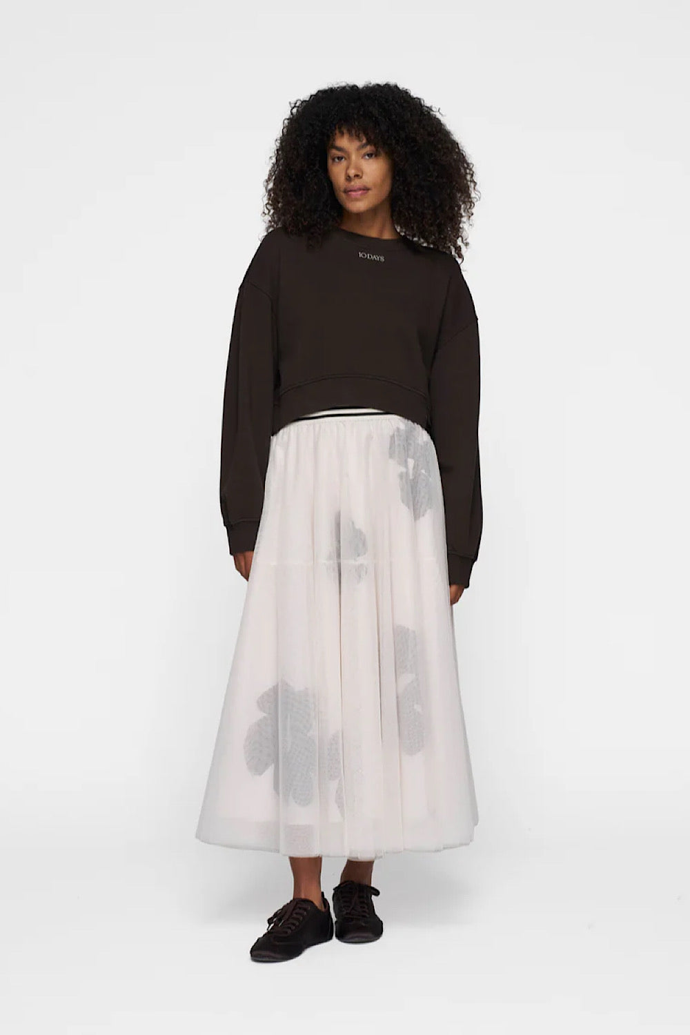 Falda Tul Flower