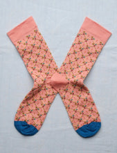 Cargar imagen en el visor de la galería, Pack calcetines Toile de Jouy Fleurs