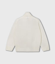 Cargar imagen en el visor de la galería, Jersey Turtleneck Thin Knit Ecru