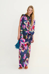 Vestido Italiano Monet Azul