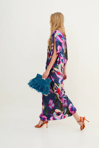 Vestido Italiano Monet Azul