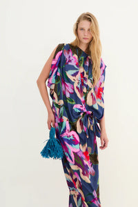 Vestido Italiano Monet Azul