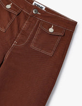 Cargar imagen en el visor de la galería, Vaquero Glastonbury Sarga Marrón
