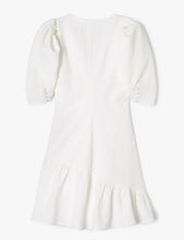 Cargar imagen en el visor de la galería, Vestido Hillary Cuadrille Crudo