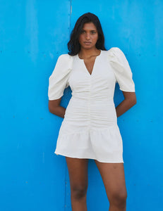 Vestido Hillary Cuadrille Crudo