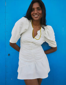 Vestido Hillary Cuadrille Crudo