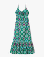Cargar imagen en el visor de la galería, Vestido Ibiza India Verde