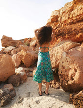 Cargar imagen en el visor de la galería, Vestido Ibiza India Verde