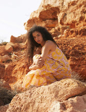 Cargar imagen en el visor de la galería, Vestido Mallorca India Amarillo