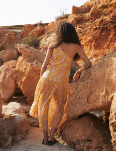 Vestido Mallorca India Amarillo