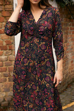 Cargar imagen en el visor de la galería, Vestido Pamela Winter Flowers