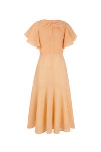 Vestido Calado Mandarina