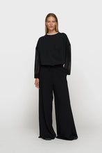 Cargar imagen en el visor de la galería, Pantalones Crepe Black