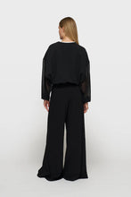 Cargar imagen en el visor de la galería, Pantalones Crepe Black