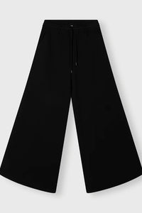Pantalones Crepe Black