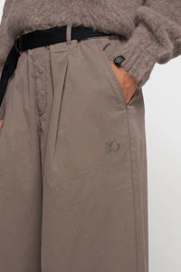 Pantalones Wide Taupe