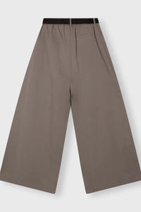 Pantalones Wide Taupe
