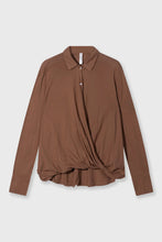 Cargar imagen en el visor de la galería, Blusa Wrap Truffle
