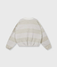 Cargar imagen en el visor de la galería, Jersey Balloon Stripes Soft White Melee