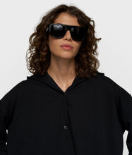 Cargar imagen en el visor de la galería, Sudadera Balloon Wrap Hoodie Negro