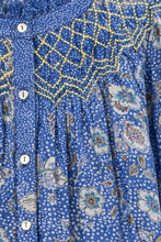 Cargar imagen en el visor de la galería, Blusa Tulipan Puntos Azul