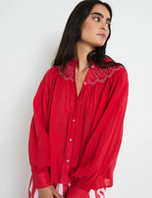 Cargar imagen en el visor de la galería, Blusa Tulipan Rojo