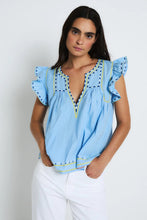 Cargar imagen en el visor de la galería, Blusa Aura Azul