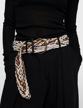 Cargar imagen en el visor de la galería, Cinturón Braided Brown