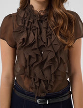 Cargar imagen en el visor de la galería, Camisa Lilja Choco