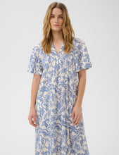 Cargar imagen en el visor de la galería, Vestido Paisley Blue