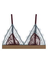 Cargar imagen en el visor de la galería, Conjunto Love Lace Mix Bordeaux