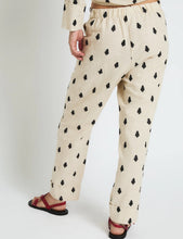 Cargar imagen en el visor de la galería, Pantalones Aristo Bordado Beige