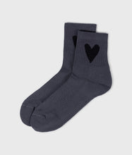 Cargar imagen en el visor de la galería, Calcetines Heart Steel Blue