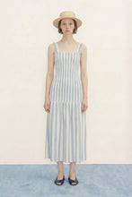 Cargar imagen en el visor de la galería, Vestido Wide Stripes Elasticated