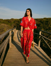 Cargar imagen en el visor de la galería, Top Amapola Embroidery Rojo