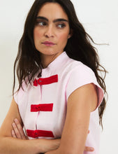 Cargar imagen en el visor de la galería, Top Ginza Lino Rosa