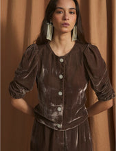 Cargar imagen en el visor de la galería, Total Look Linda Terciopelo Topo